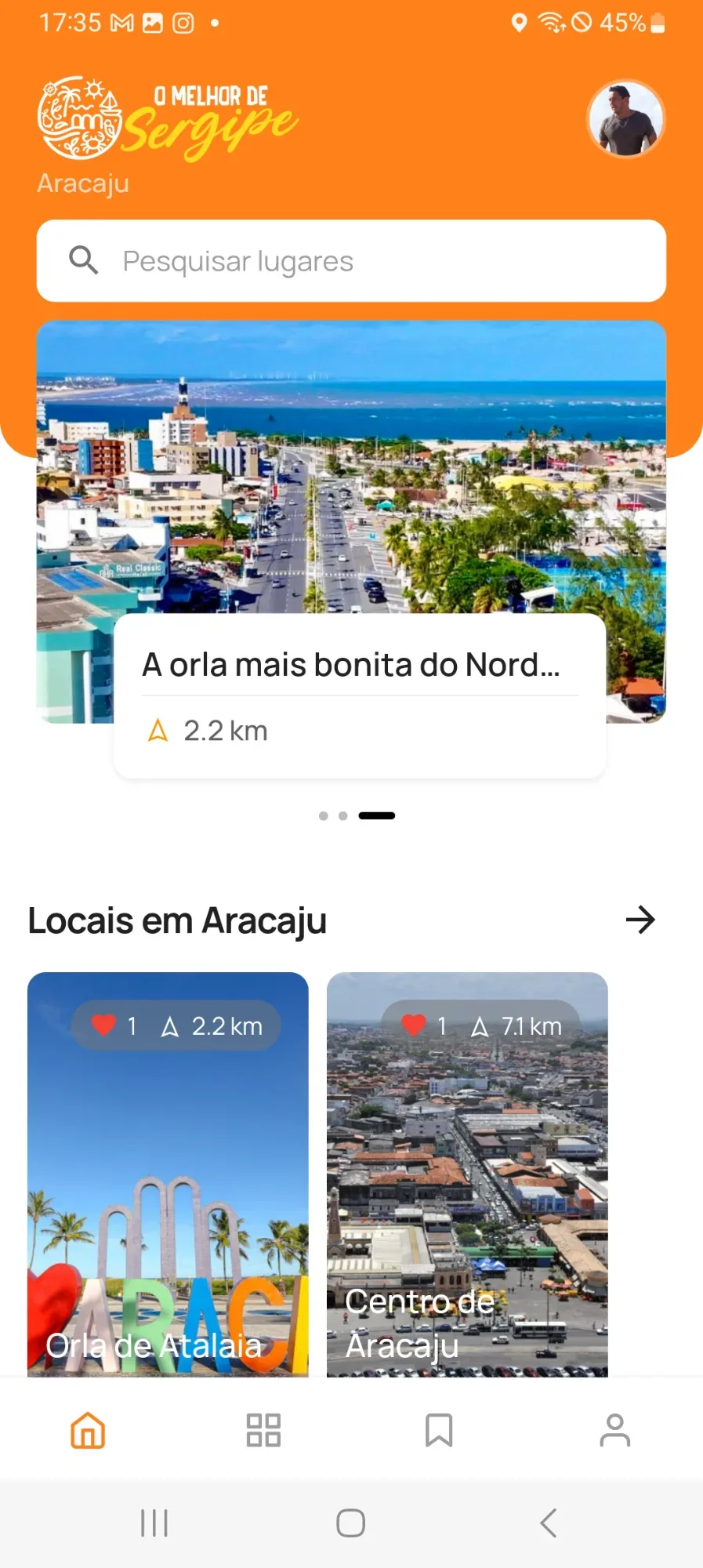 Tela 2 do app